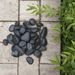 Pebbles Black Polished Sac 20kg